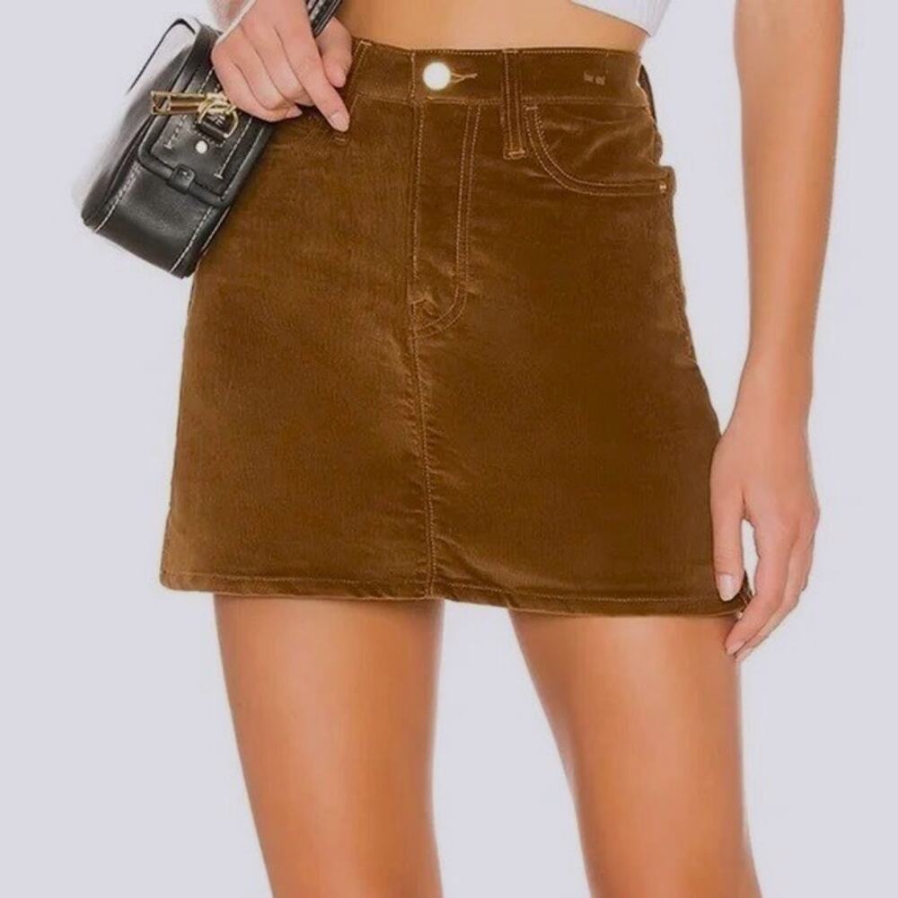 Frame Le Mini Corduroy Skirt